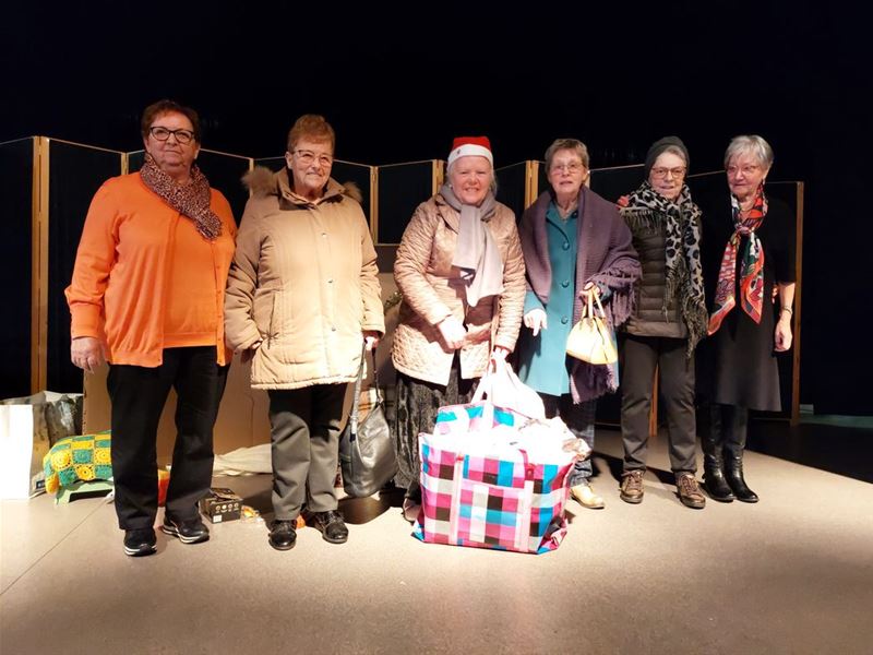 Samana Eversel hield een kerstfeest