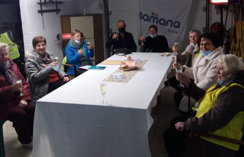 Samana-vrijwilligers klinken op 2022