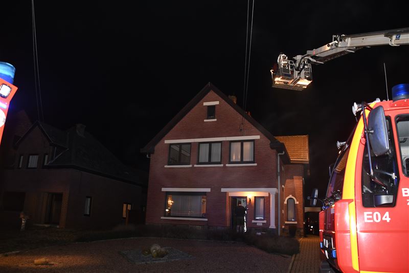 Schouwbrand in Eikelenbosstraat