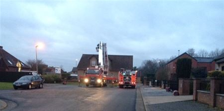 Schouwbrand in Max van Melbeekstraat