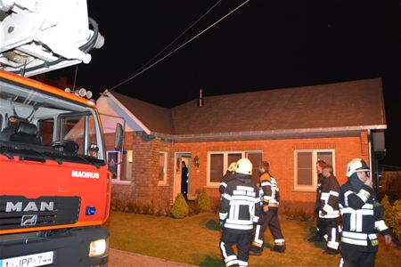 Schouwbrandje in de Ubbelstraat