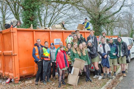 Scouts Eversel werken voor Hart voor Limburg