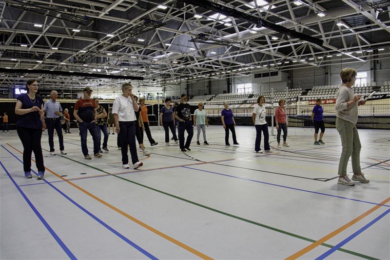 Senioren beleefden toffe sportdag in de Velodroom