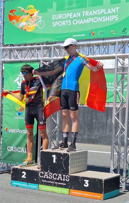 Seppe Valy stoomt naar goud in Lissabon