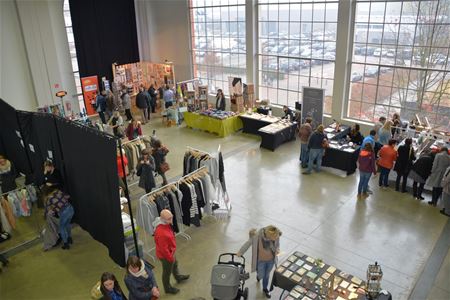 Shopfabriek brengt zondag 50 stands naar Centrale