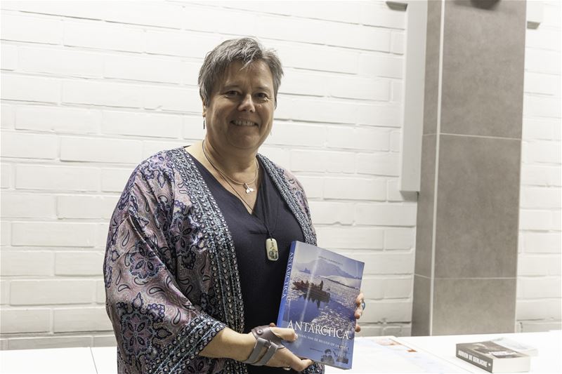 Sigrid Maebe over Antarctica bij Raak Overdag