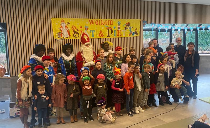 Sinterklaas op bezoek in kinderopvang