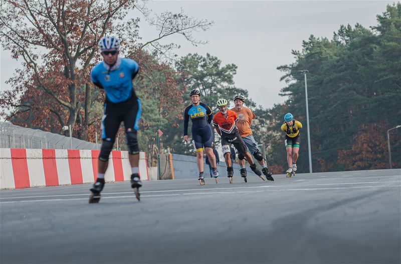 Skaters betwisten zaterdag marathon op het circuit