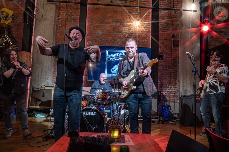 Smokestack Charlie laat MuzeCafé stomen