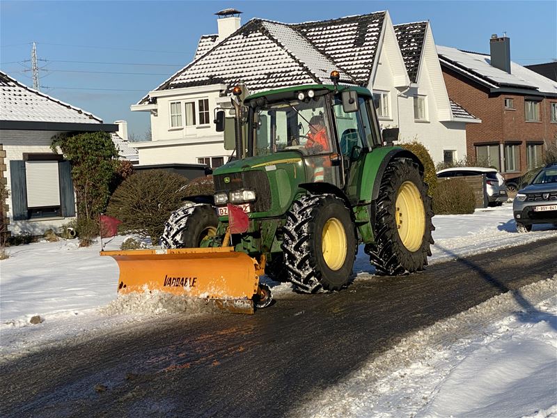 Sneeuw ruimen gaat verder