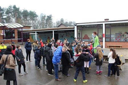 Soep en dansen tegen de koude