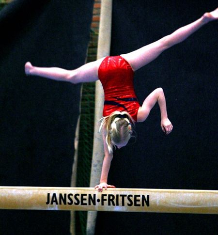 Spektakel tijdens turnkampioenschappen
