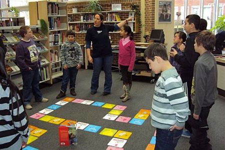 Spelen in de jeugdboekenweek