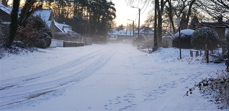 Sporen van de ochtendlijke beweging