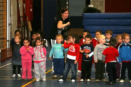 Sportdag voor de kleuters van Pagadder