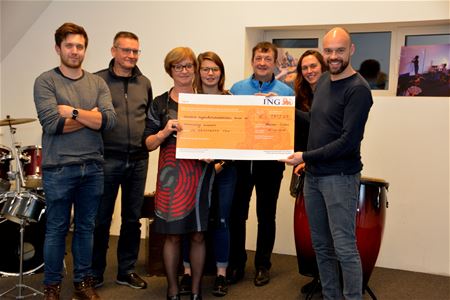 Sporters verzamelden ruim € 1900 voor Droomboom
