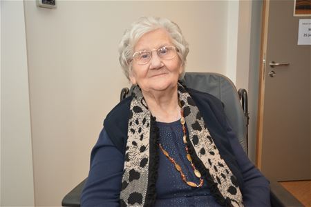 Stanske, onze oudste, is 103 jaar