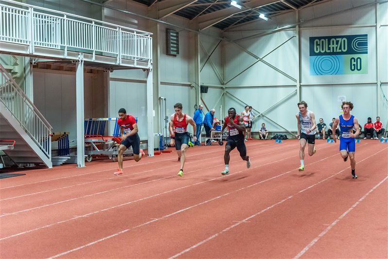 Thuisatleten tonen zich op meeting in Golazo Arena