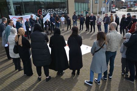 Stiltecirkel voor vrede in Palestina en Israël