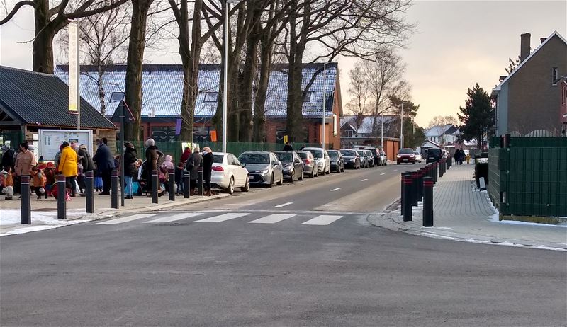 Stoepparkeren in Sint-Maartenlaan is opgelost