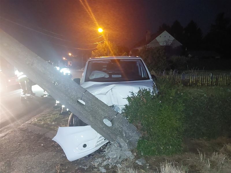 Stroompanne in Heusden na aanrijding