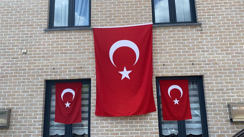 Supporteren voor Turkije