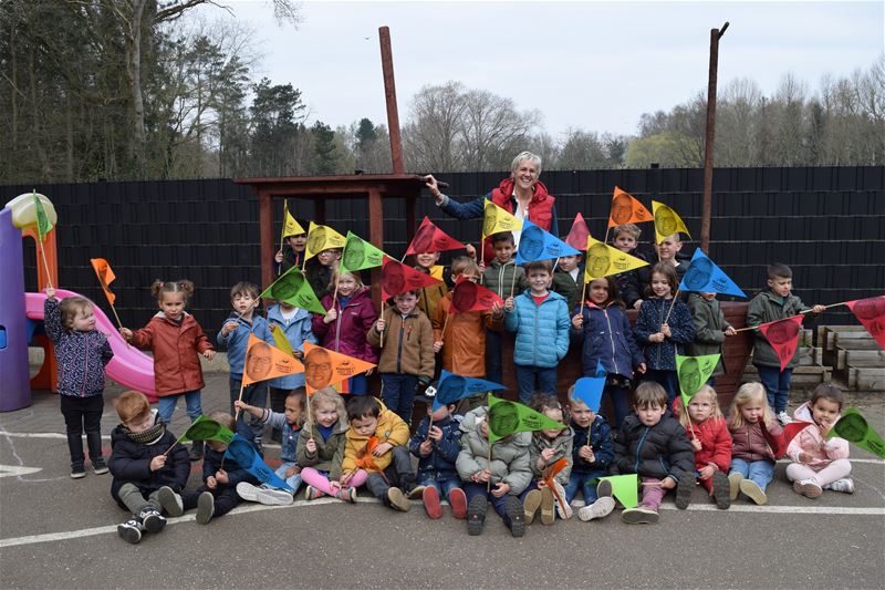 't Molenholleke zwaait juf Marleen uit