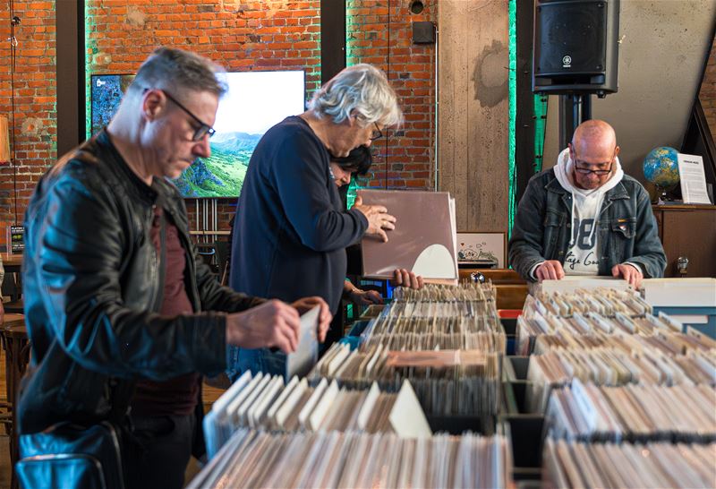 't Was dit weekend feest voor de vinyliefhebbers