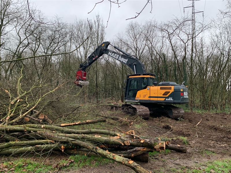 Terrein voor dorpstuintjes wordt voorbereid
