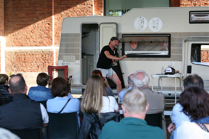 Theater vanuit de mobilhome