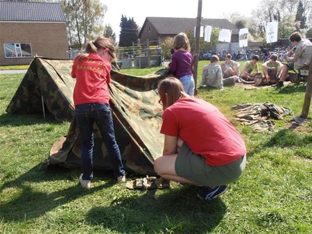 Tof feest voor 25 jaar scouts