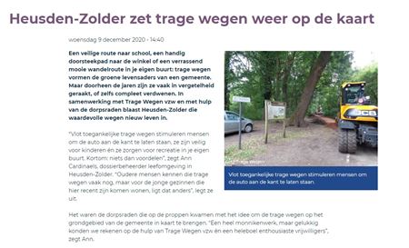 Trage wegenbeleid van Heusden-Zolder in de kijker