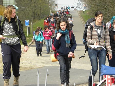 Trekkers zijn aangekomen in Bocholt