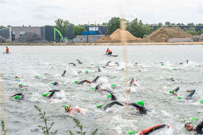 Triatlon: Tuur Lemmens en Joris Aerden de snelsten