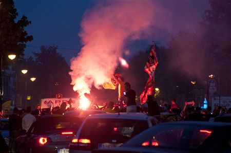 Turken vieren titel van Galatasaray