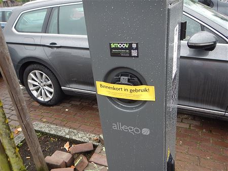 Twee laadpunten voor elektrische wagens