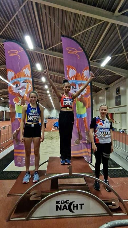 Twee medailles van Meylandt AC op PK indoor