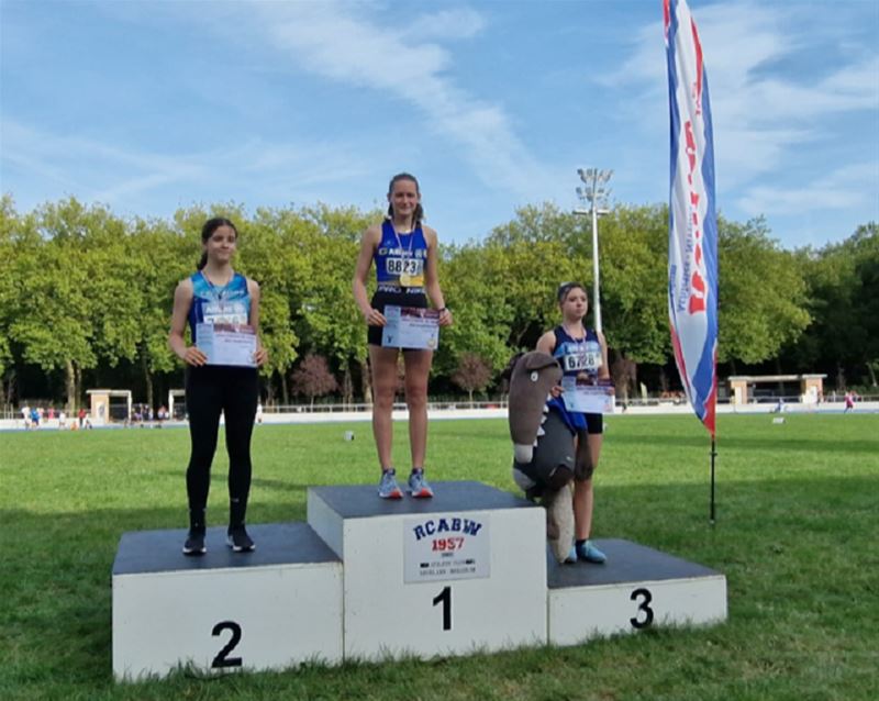 Twee podiumplaatsen voor Liene Vanderspikken