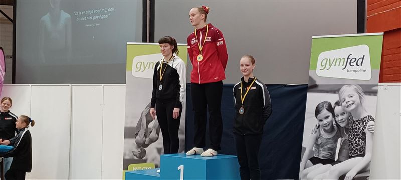 Tweede en vierde plaats voor Evelyn Neuteleers