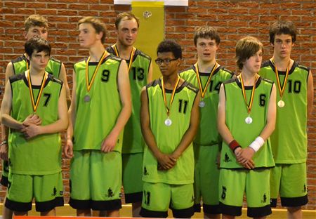 Tweemaal zilver voor G-basket Zolder