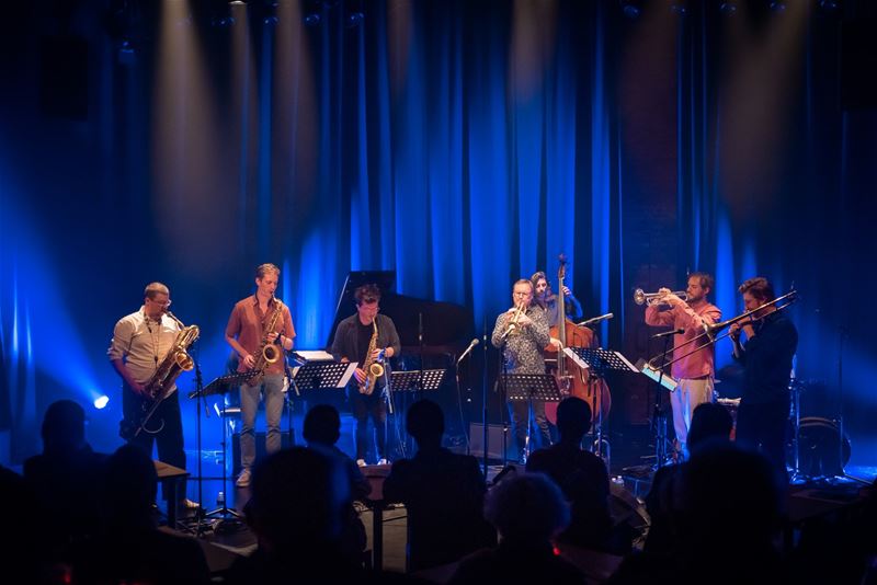 Vader en zoon Joris maakten er een jazzfeest van