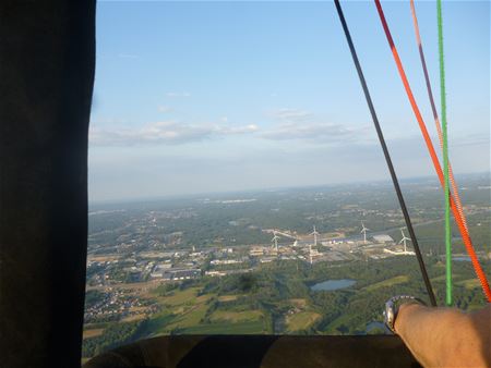 Vakantiegroeten uit de lucht