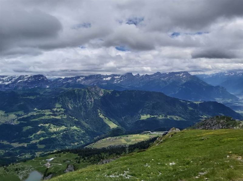 Vakantiegroeten uit Leysin