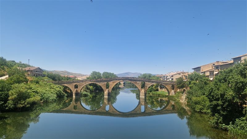 Vakantiegroeten uit Puente la Reina
