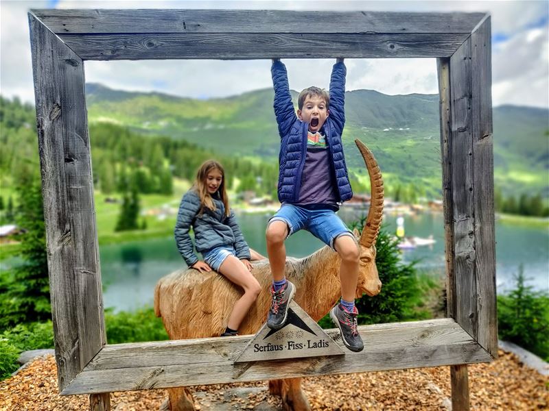 Vakantiegroeten uit Serfaus