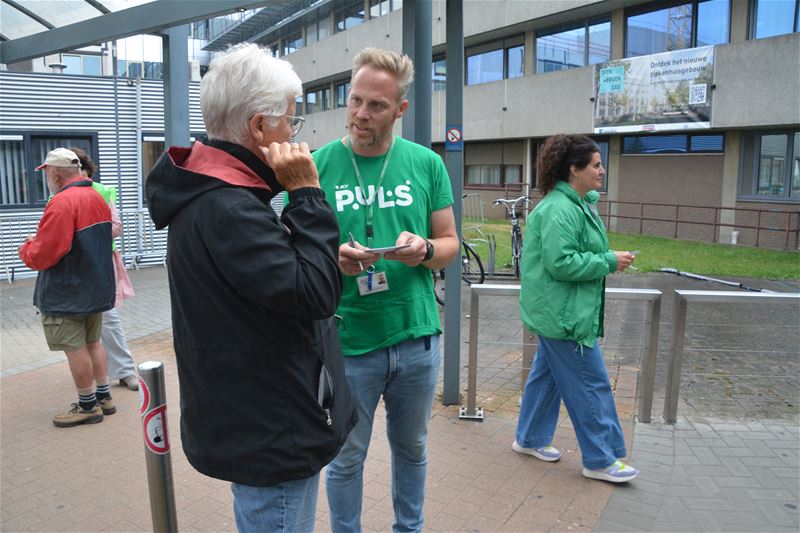 Vakbonden voeren actie voor de zorg aan ziekenhuis