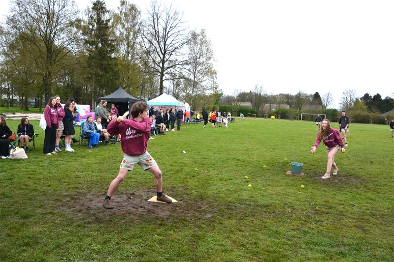 Veel ambiance op baseballtornooi van de jeugd