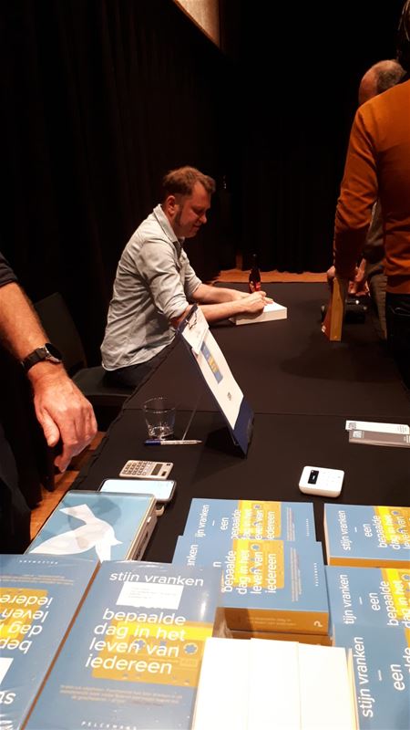 Veel belangstelling voor boek van Stijn Vranken