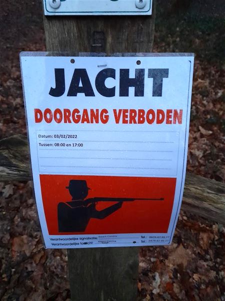 Veel beperkingen door drukjacht Eversel-Ubbersel