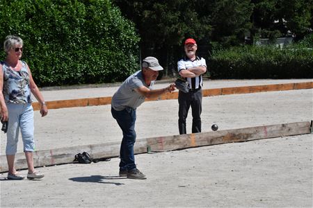 Veel senioren op petanquetornooi Olympia